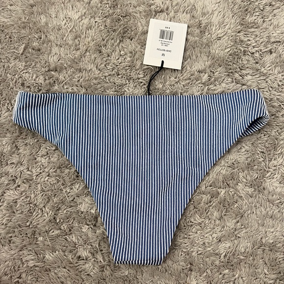 Onia Daisy Bikini Bottom - Snorkel Blue Size Medium - Picture 5 of 8